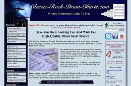 Classic-Rock-Drum-Charts.com