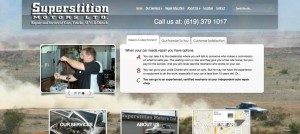 SuperstitionMotors Auto Repair Website
