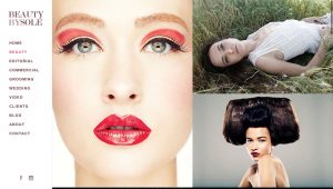 K&J Web Productions WordPress Portfolio - Beauty By Sole